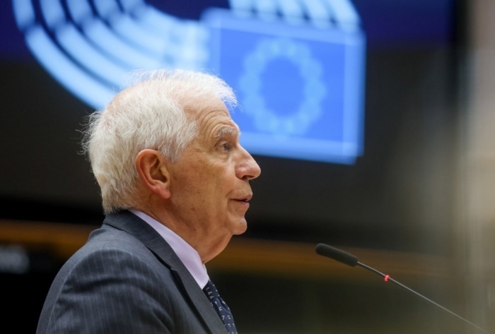 Josep Borrell, Hoher Vertreter der Europäischen Union für Außen- und Sicherheitspolitik. Foto: epa/Olivier Hoslet
