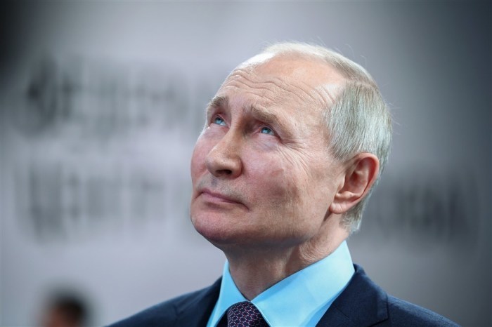 Russischer Präsident Wladimir Putin in Moskau. Foto: epa/Artem Geodakyan