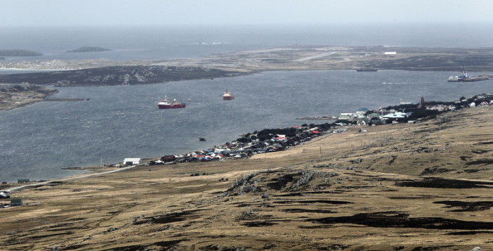 Falkland Inseln. Foto: epa/Felipe Trueba