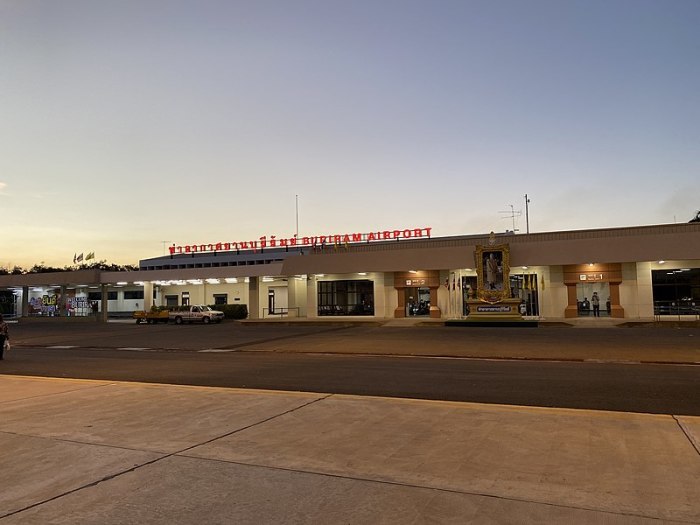 Buriram Airport. Foto: Wikimedia/Thanapas.som