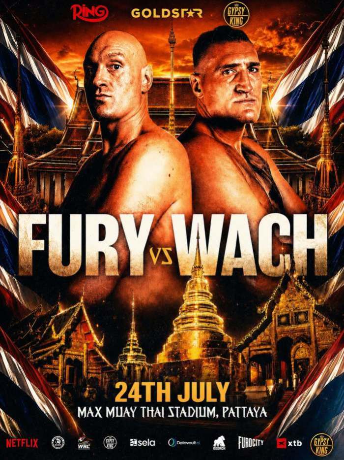 Tyson Fury kehrt für einen Charity-Kampf gegen Mariusz Wach nach Pattaya zurück. Im Max Muay Thai Stadium kämpft der Brite am 24. Juli 2026 zugunsten benachteiligter Kinder. Foto: Tyson Fury﻿