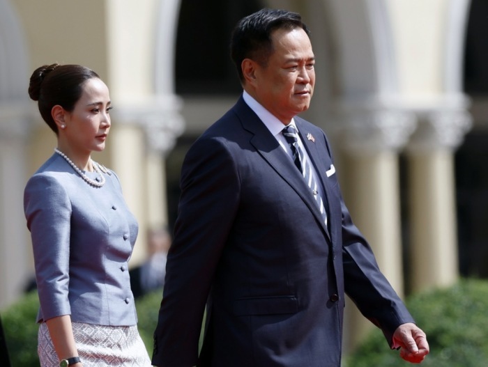 Premierminister Anutin Charnvirakul wird bei seinem Besuch in Vietnam Gespräche mit der politischen Führung des Landes führen. Foto: epa/Rungroj Yongrit