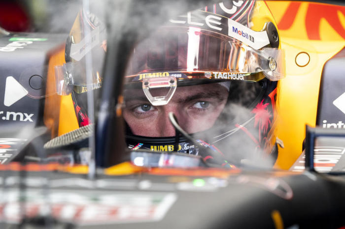 Red Bull Racing-Pilot Max Verstappen aus den Niederlanden in Aktion während des ersten Trainings zum Großen Preis von Miami. Foto: epa/Greg Nash