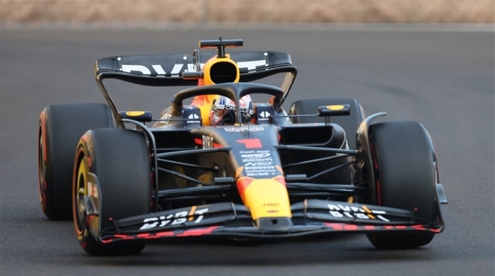 Der niederländische Formel-1-Fahrer Max Verstappen von Red Bull. Foto: EPA-EFE/Ali Haider