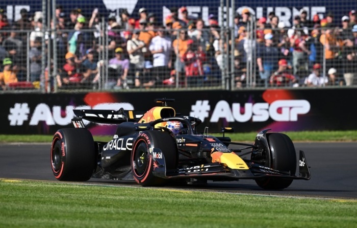 Max Verstappen von Red Bull Racing. Foto: epa/Joel Carrett Australien Und Neuseeland Aus