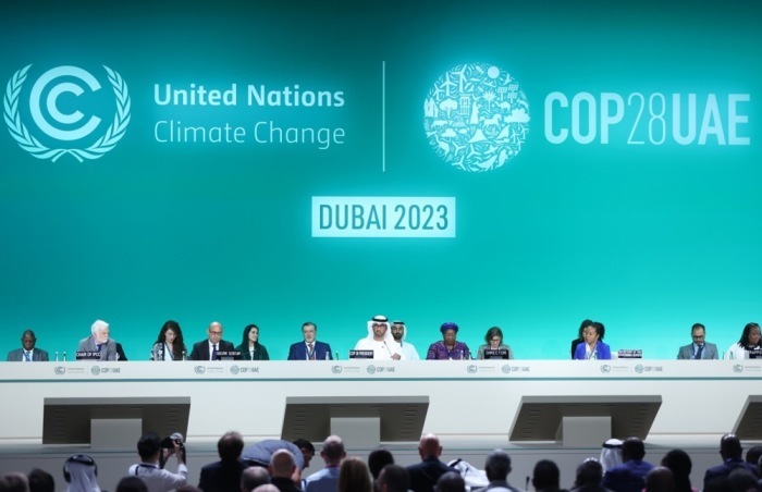 COP28-Klimakonferenz in Dubai. Foto: epa/Ali Haider