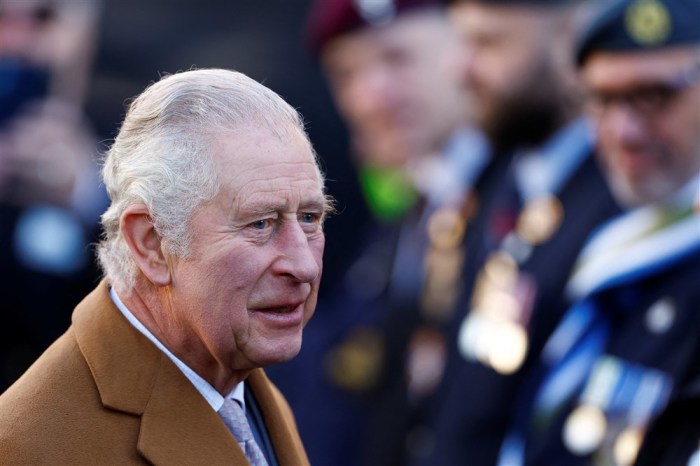 Der britische König Charles III. Foto: EPA-EFE/Andrew Boyers