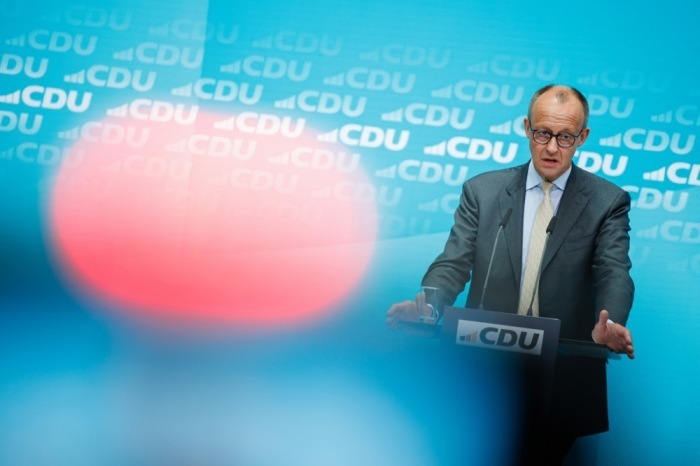 CDU-Partei- und Fraktionsvorsitzender Friedrich Merz. Foto: epa/Clemens Bilan