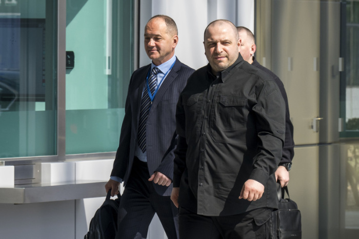 Der damalige ukrainische Verteidigungsminister Rustem Umjerow trifft im Nato-Hauptquartier in Brüssel zu einem Treffen der Verteidigungsminister der Koalition der Willigen ein. Foto: dpa/Wiktor Dabkowski/zuma Press Wire