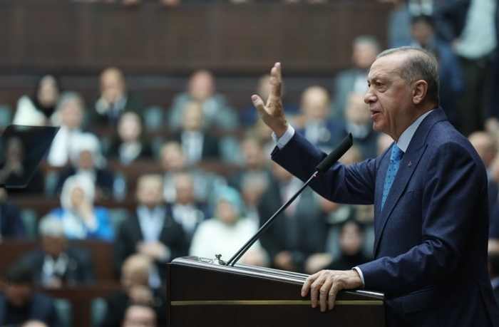 Türkischer Präsident Erdogan kündigte an, dass die Präsidentschaftswahlen am 14. Mai 2023 stattfinden könnten. Foto: epa/TÜrkisches PressebÜro Des PrÄsidenten