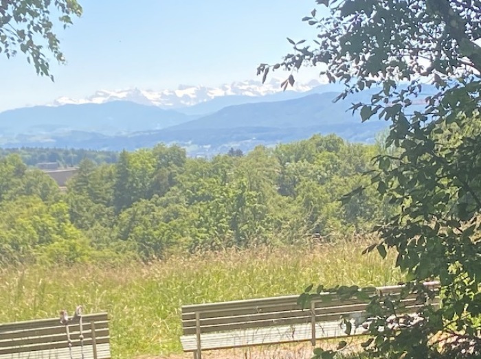 30 Grad heiß wurde es über Pfingsten in der Schweiz doch noch.       Fotos: hf