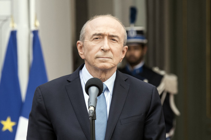  Innenminister Gérard Collomb. Foto: epa/Etienne Laurent