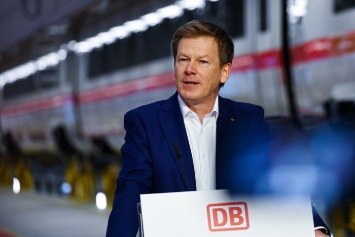 CEO of Deutsche Bahn Richard Lutz. Archive photo: epa/FILIP SINGER