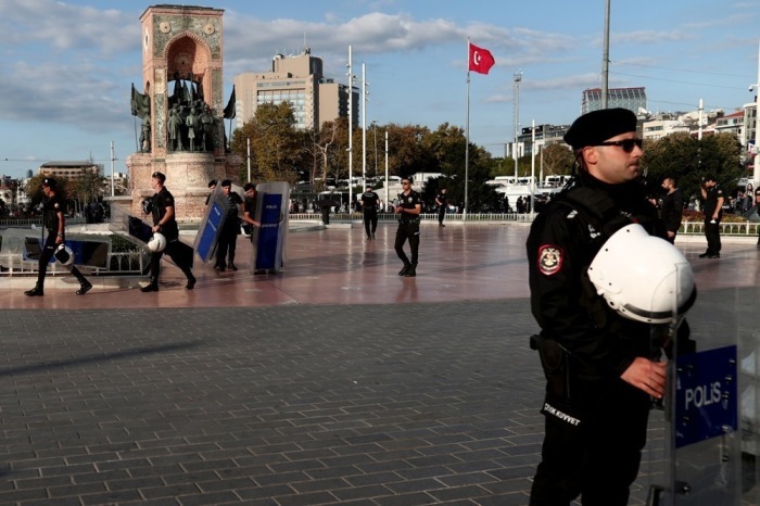 Der Taksim-Platz in Istanbul. Foto: epa/Sedat Suna