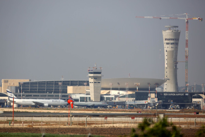  Symbolbild, Ben Gurion Flughafen außerhalb von Tel Aviv. Foto: epa/Abir Sultan