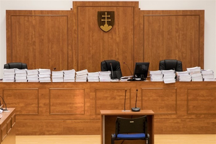 Gerichtsverfahren wegen des Mordes an Jan Kuciak. Foto: epa/Jakub Gavlak