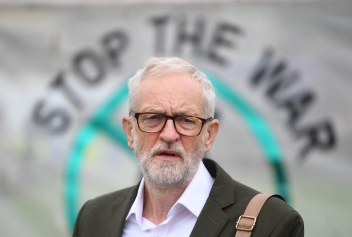 Jeremy Corbyn (L), ehemaliger Oppositionsführer der britischen Labour-Partei. Foto: epa/Neil Hall