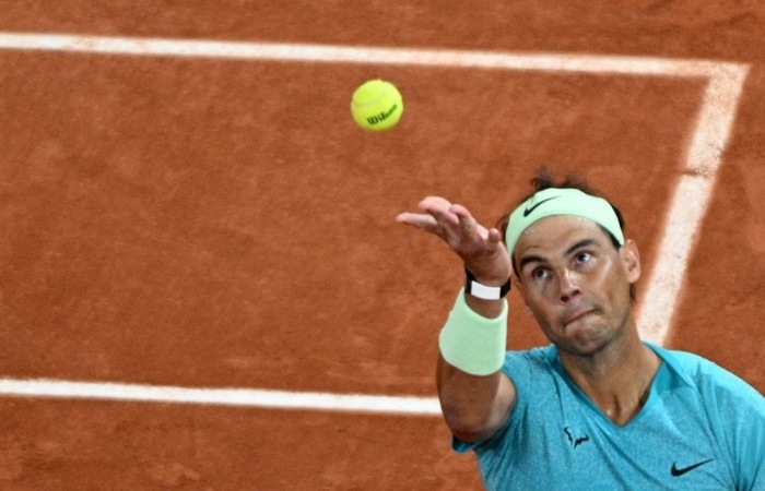 Der spanische Spieler Rafael Nadal. Foto: epa/Caroline Blumberg