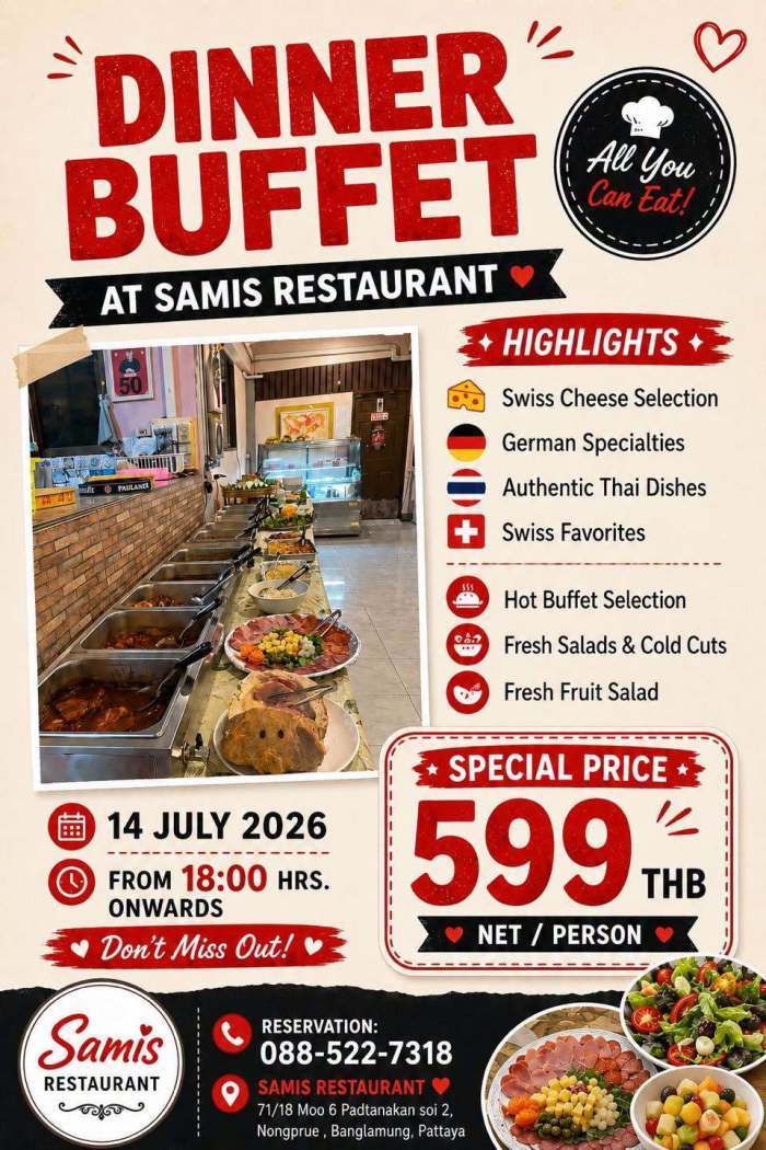 Foto: Samis Restaurant International