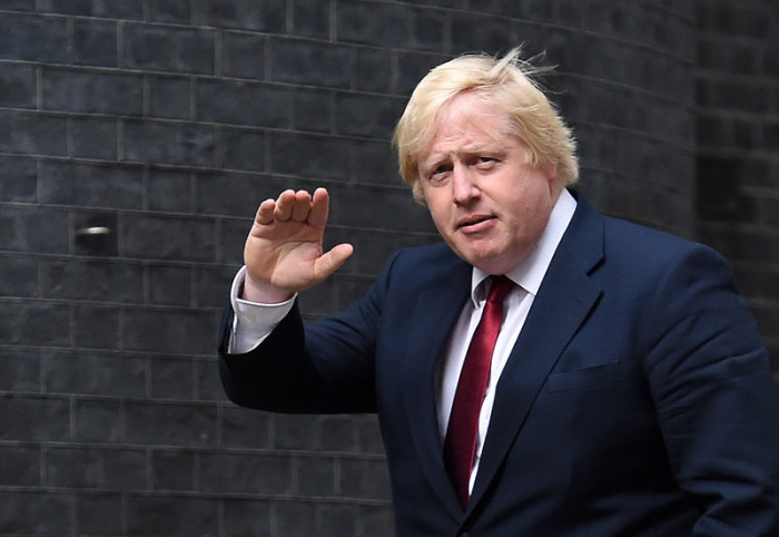  Der neue britische Außenminister Boris Johnson. Foto: epa/Andy Rain