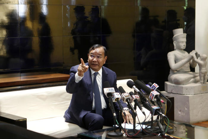 Der kambodschanische Außenminister Prak Sokhonn. Foto: epa/Kith Serey