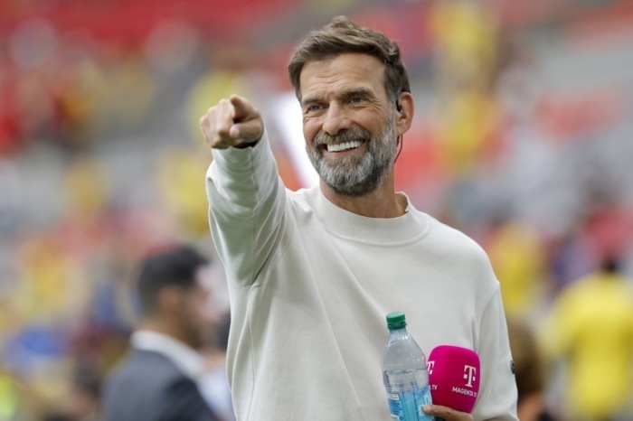 Jürgen Klopp ist vor dem WM-Achtelfinale zwischen der Schweiz und Kolumbien in Vancouver als TV-Experte im Einsatz. Foto: Peter Klaunzer/epa