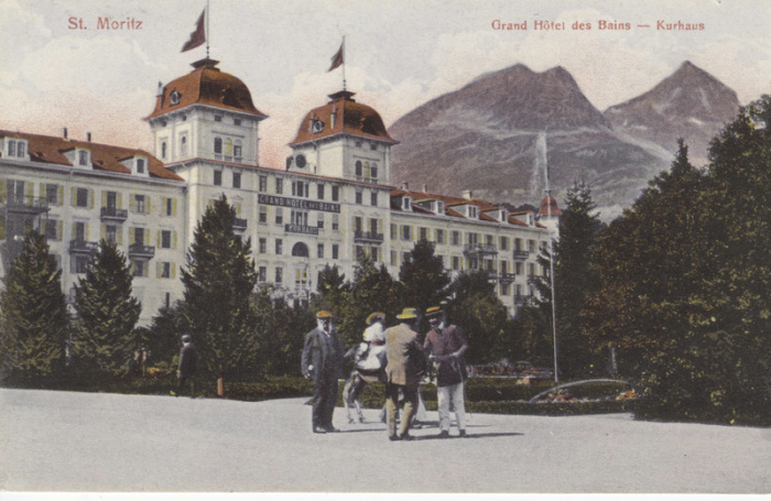 Eine Postkarte vom Grand Hotel Des Bains aus dem Jahr 1911. Foto: Kempinski Hotels/dpa