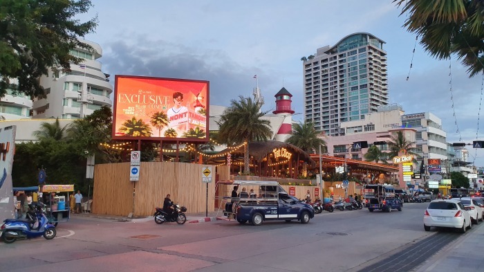 Pattaya Beach Road. Foto: Jahner