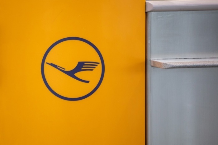 Lufthansa-Logo der deutschen Fluggesellschaften. Foto: epa/Andre Pain