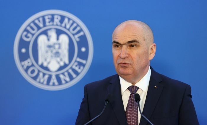 Der rumänische Ministerpräsident Ilie Bolojan. Foto: epa/Robert Ghement