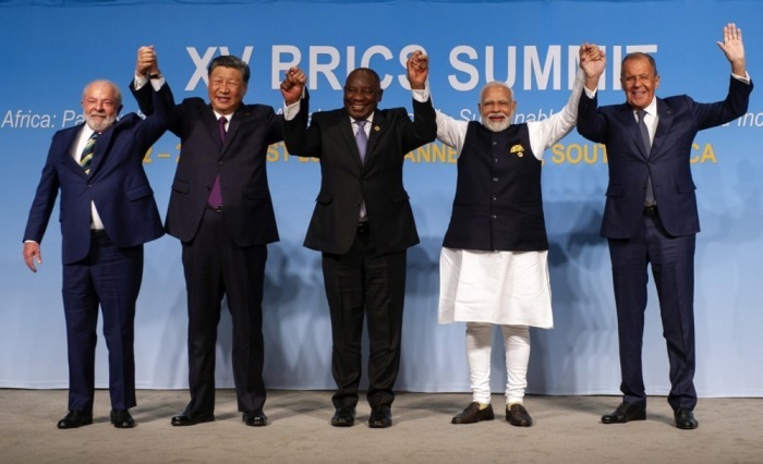BRICS-Gipfel in Südafrika. Foto: epa/Alet Pretorius / Pool