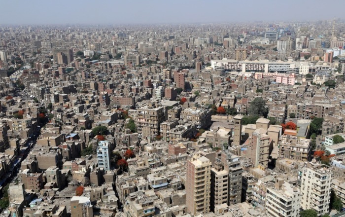 Ein Blick auf Gebäude in Kairo. Foto: epa/Khaled Elfiqi