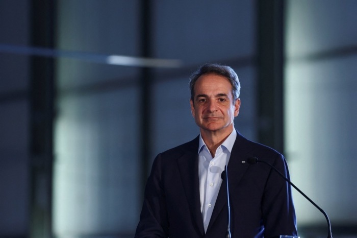 Der griechische Ministerpräsident Kyriakos Mitsotakis. Foto: epa/Gonzalo Fuentes