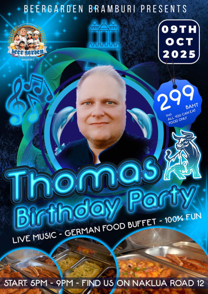 Thomas’ Geburtstag im Bramburi