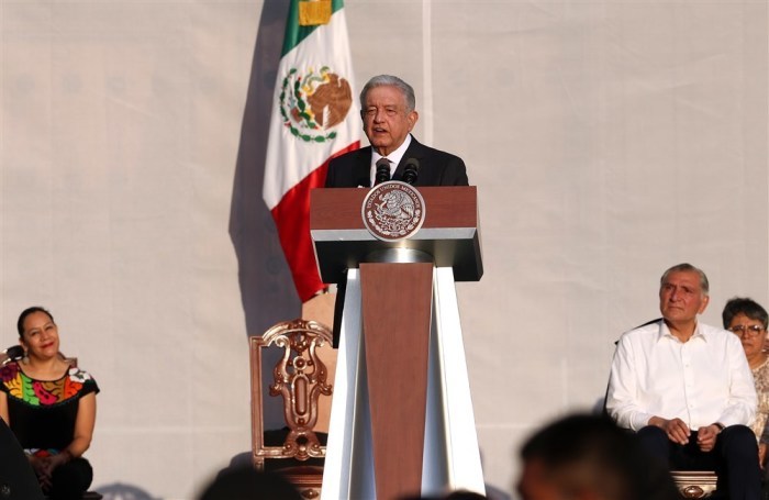 Mexiko Präsident Andres Manuel Lopez Obrador. Foto: epa/Sashenka Gutierrez