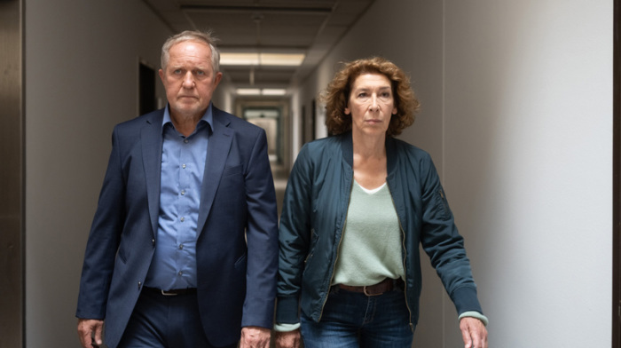 Moritz Eisner (Harald Krassnitzer) und Bibi Fellner (Adele Neuhauser) in einer Szene des TV-Krimis «Tatort: Azra». Foto: Felix Vratny/Orf/ard Degeto/dpa