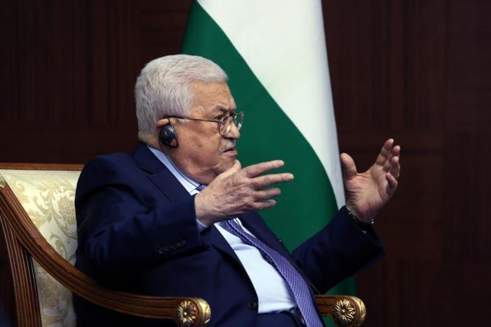 Palästinenserpräsident Mahmoud Abbas in Astana. Foto: epa/Vyacheslav Prokofyev/kremlin