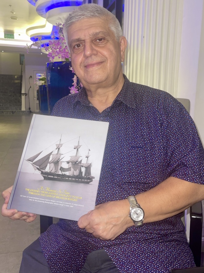 Wilhelm Donko, ehemaliger Botschafter Österreichs in Thailand, ist Mitautor des Bildbandes über das alte Siam.