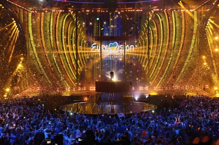 Grosses Finale des 67. Eurovision Song Contest. Foto: epa/Adam Vaughan