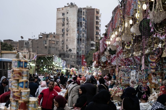 Ramadanvorbereitungen in Ägypten. Foto: epa/Mohamed Hossam
