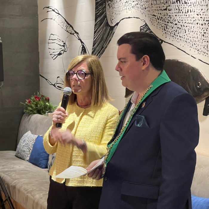 Sabrina Tedeschi und Ray Whitley: Profi-Informationen aus erster Hand. Foto: Rothschild