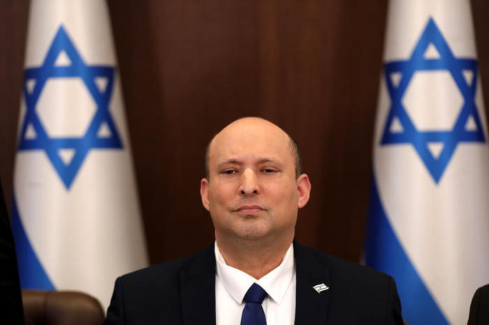 Israelischer Premierminister Naftali Bennett in Jerusalem. Foto: epa/Abir Sultan