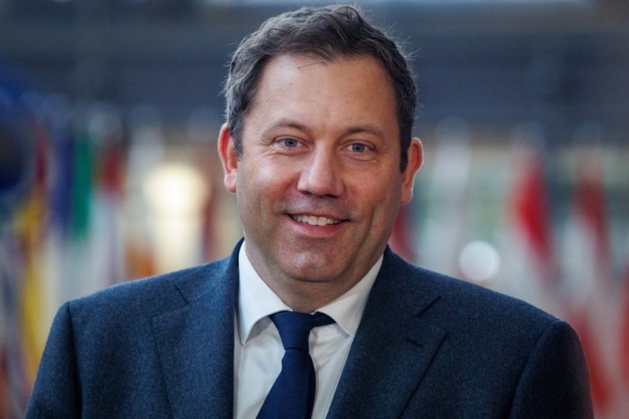 Der deutsche Finanzminister Lars Klingbeil. Foto: epa/Olivier Matthys