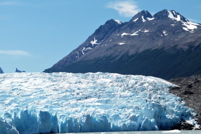 Ein Eisberg, der in der Antarktis abbricht, ist ein 