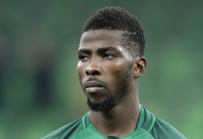  Der Nigerianer Kelechi Iheanacho erzielte den Treffer, der zunächst nicht anerkannt wurde. Foto: epa/Yuri Kochetkov