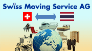 ​Swiss Moving Service - Direkte Sammelcontainer von der Schweiz nach Thailand und zurück.