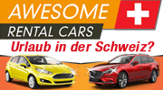 Autos mieten in der Schweiz - ab Flughafen Zürich, preiswert und unbegrenzte Kilometer bei Awesome Rental Cars.