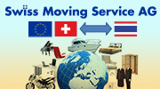 ​Swiss Moving Service - Direkte Sammelcontainer von der Schweiz nach Thailand und zurück.