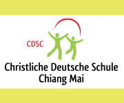 Von der Kinderkrippe bis zum Abitur. Christliche Deutsche Schule Chiang Mai2, Tel.: +66 (0) 52 080 712.
