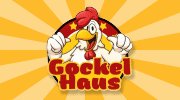 Im Gockelhaus gibt es leckere deutsche Hähnchen.